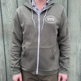 CTB Dog With Bagel Zip-Up Hoodie